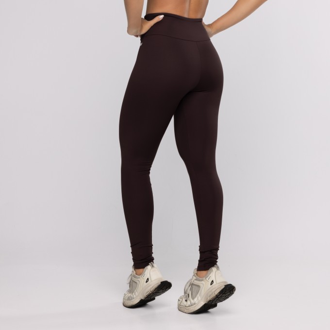 Legging Poliamida Básica Ébano