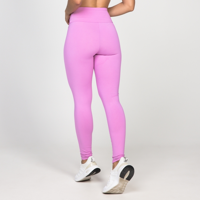 Legging Poliamida Básica Lilás Candy