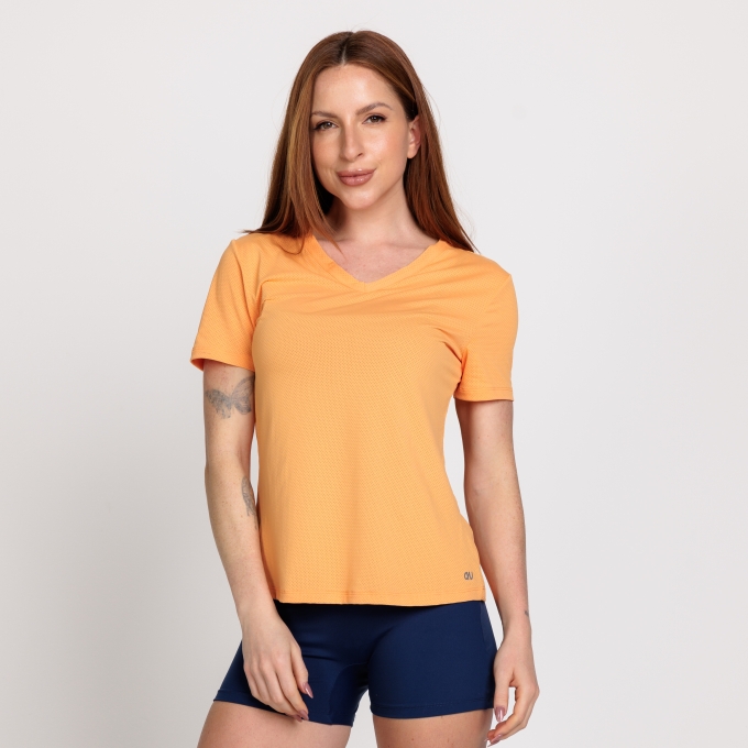 BLUSA PRO DRY LARANJINHA