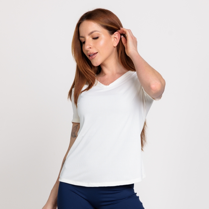 BLUSA PRO DRY PÉROLA