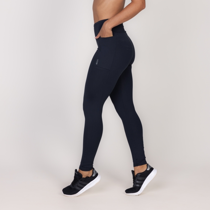 LEGGING BASIC POCKET PRETO