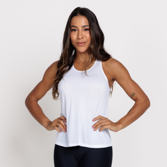 BLUSA CROSS BRANCO