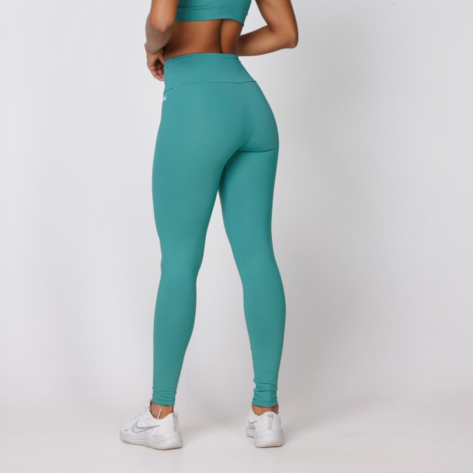 LEGGING POLIAMIDA BÁSICA CHÁ VERDE