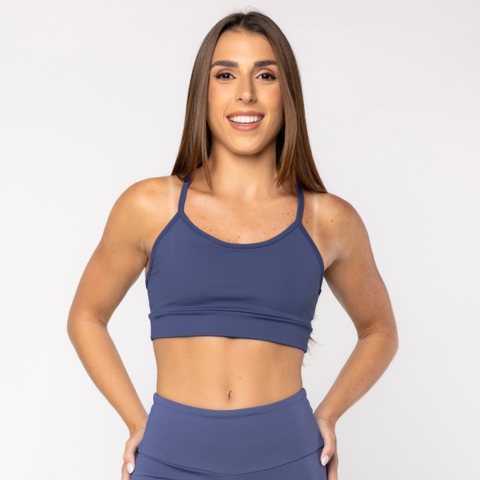 Top Básico Decote U Netuno